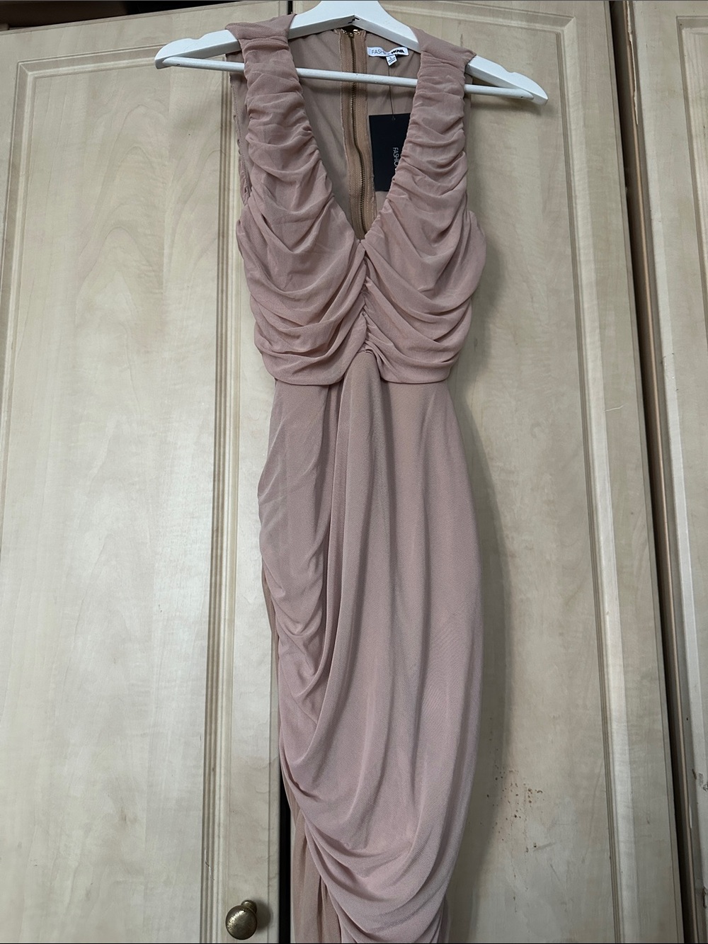 Fashion Nova One-Shoulder Ruched